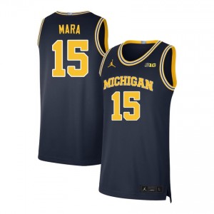 Men Aday Mara Navy Michigan #15 Alumni Jersey